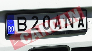 Oana Zavoranu Si-a inscris numele pe placuta de inmatriculare