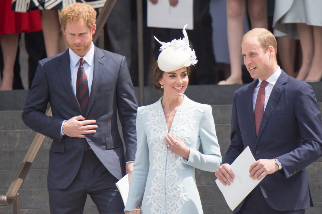Prințul Harry, prințesa Kate și prințul William. Sursa foto: Shutterstock