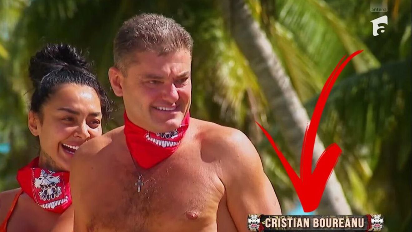 Ce a apărut pe burtiera de la Survivor 2026, în dreptul ocupației lui Cristi Boureanu. Telespectatorii Antena 1 au crezut că este o glumă