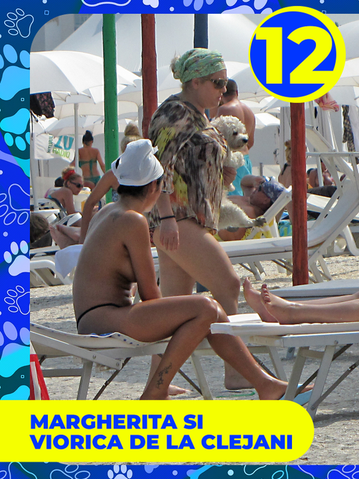 Top 25 vedete care și-au etalat costumele de baie, dar cățeii lor au făcut senzaţie! Delia, Bianca Drăgușanu sau Lora, eclipsate de patrupezi la malul mării