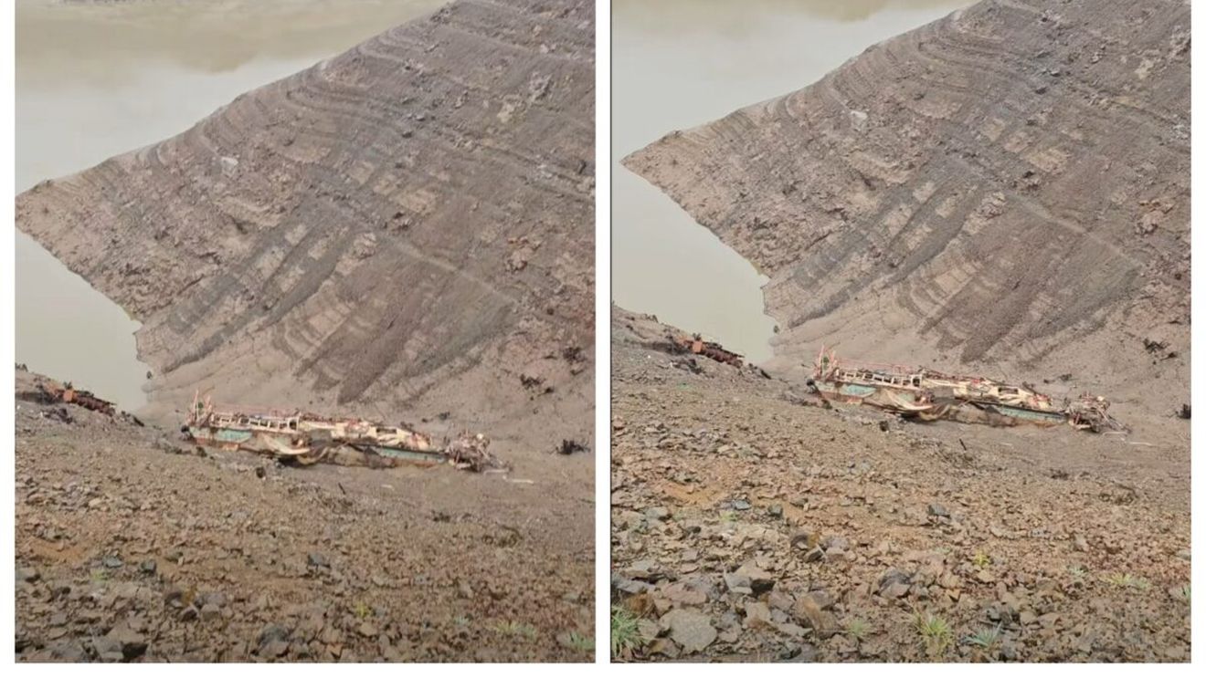 Descoperire uimitoare pe fundul Lacului Vidraru. O barcă a fost găsită după zeci de ani