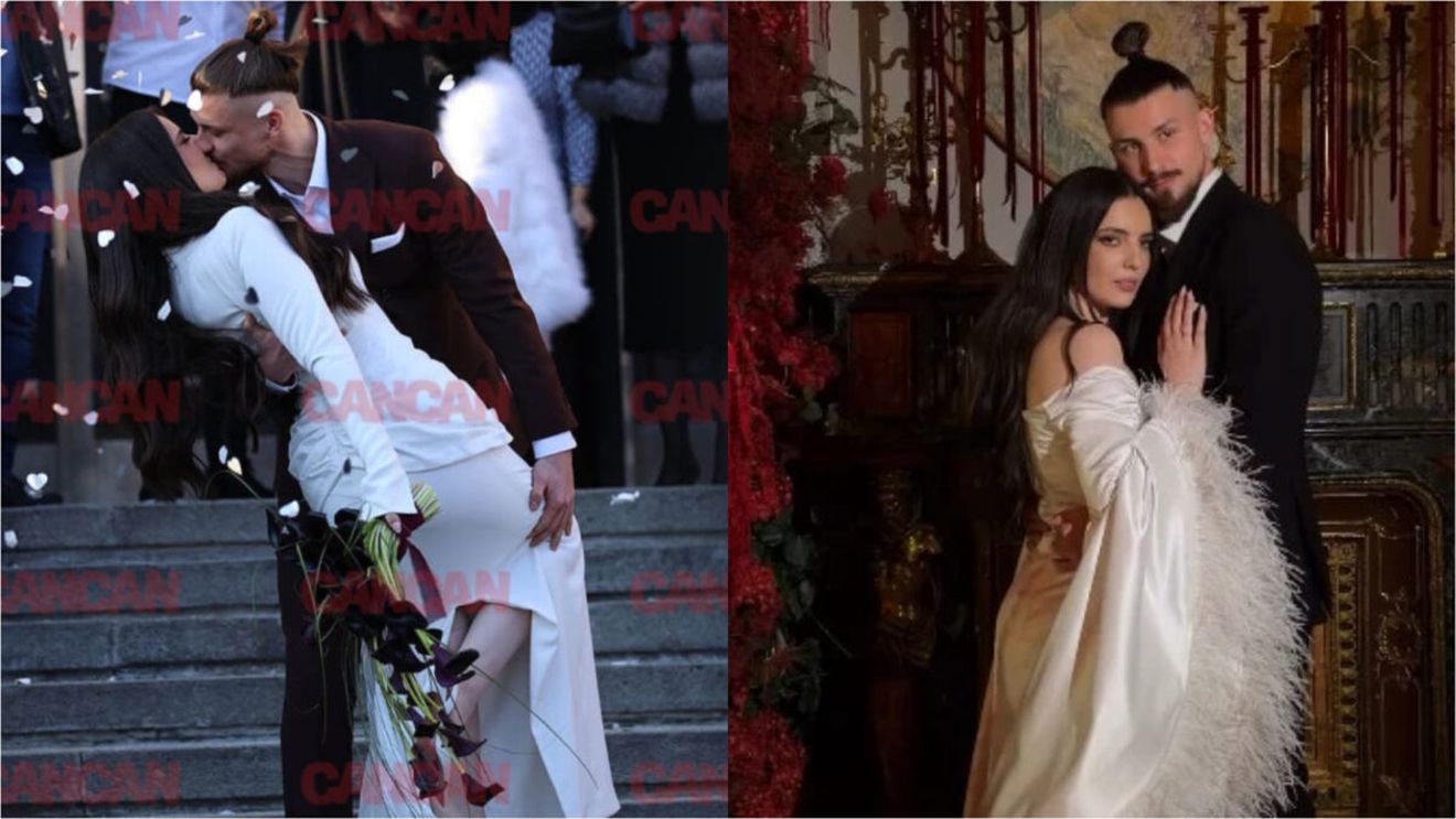 Cât a plătit Radu Drăgușin pe rochia de mireasă a soției sale. Ioana Stan a schimbat două ținute