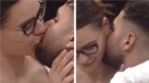 Cel mai nou cuplu din showbiz! S-au sărutat în fața camerelor, fără rețineri