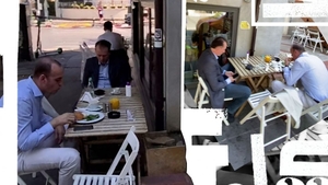 Cel mai contestat ministru al Guvernului Orban, prânz ”low cost” cu colegul de partid. A mâncat, pe trotuar, în cartierul milionarilor