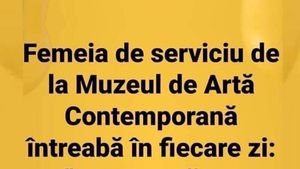 BANCUL ZILEI | Ce întreabă zilnic femeia de serviciu de la Muzeul de Artă Contemporană?