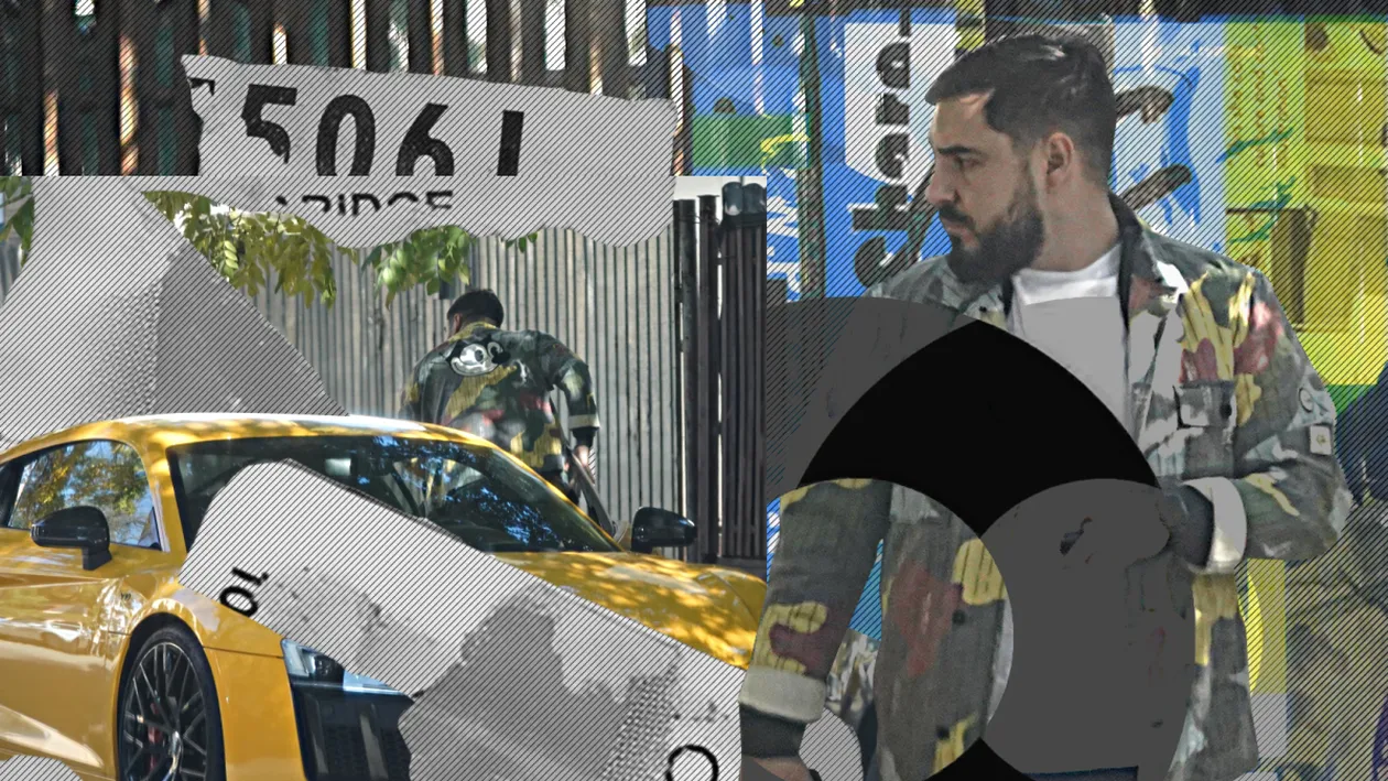 Marius Șumudică Jr. face spectacol pe străzi! Cu ce bolid de lux a ieșit la plimbare și cum s-a îmbrăcat fiul lui ”Șumi”