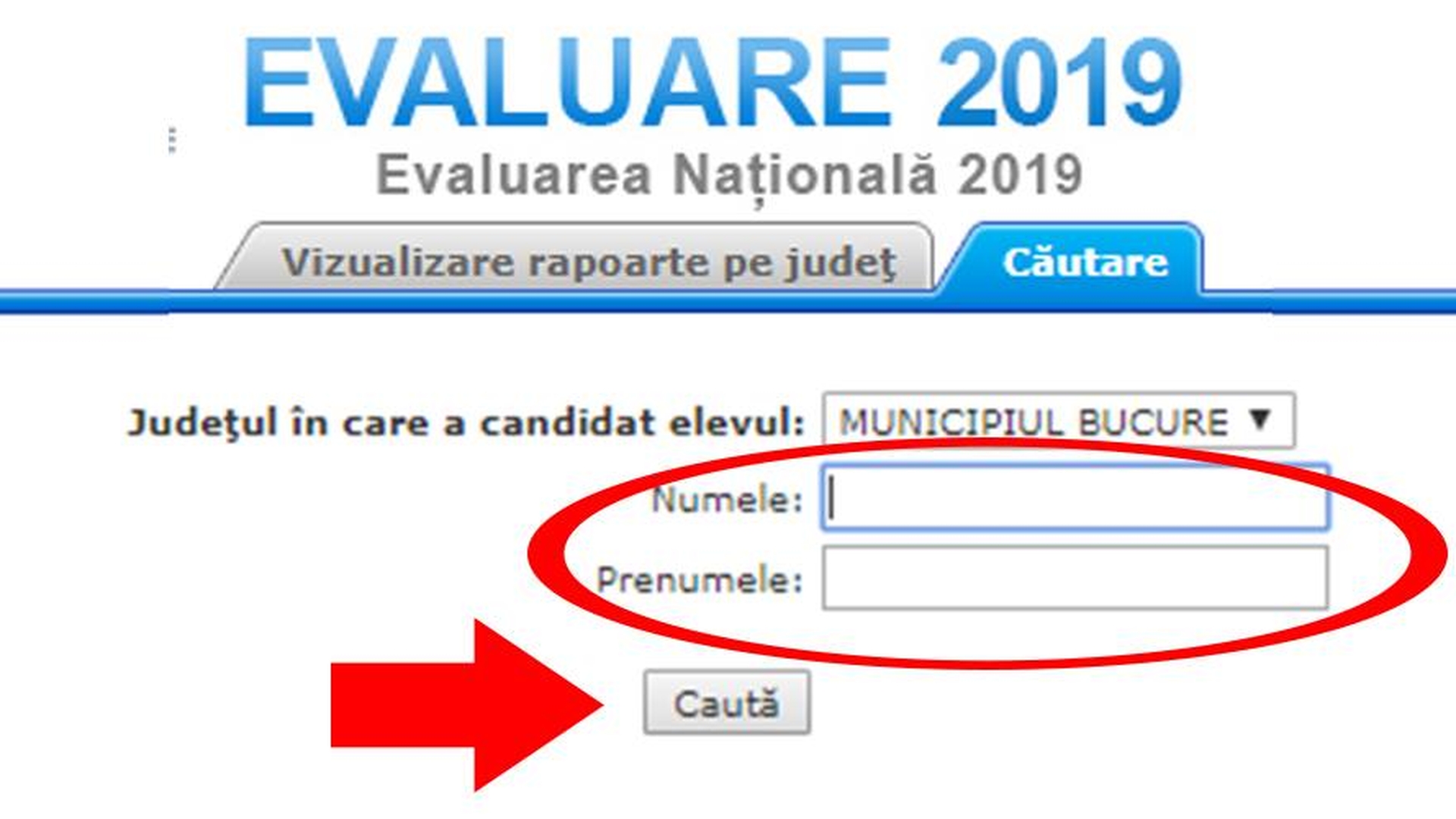 Rezultate Evaluarea Națională (Capacitate) 2019. Selectează județul tău, completează-ți numele și vezi ce notă ai luat pe evaluare.edu.ro