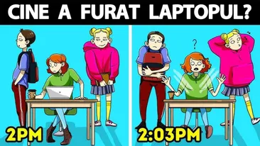 Test de inteligență | Cine a furat laptopul?