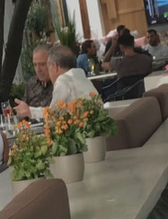 Gigi Becali, alături de Teia Sponte