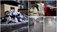 Bragadiru a devenit „împărăția gunoaielor”, în pragul Crăciunului. Locuitorii sunt revoltați: „Înotăm în noroaie”