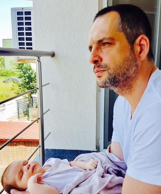 Mădălin Ionescu şi Cristina Şişcanu şi-au botezat fetiţa