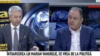 Marian Vanghelie a făcut anunțul șoc: “Vine Călin Georgescu președinte! Va fi o resetare”