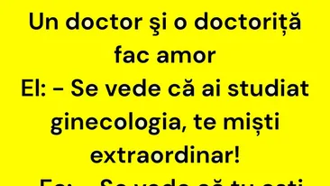BANC | Un doctor și o doctoriță fac amor