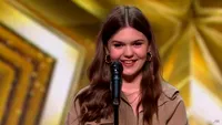 O româncă de 14 ani a uimit juriul de la Britain’s Got Talent! Maya Giotea a primit „cel mai rapid Golden buzz din istoria emisiunii”