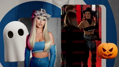 Alexia şi Naddhu, rivale pe toate „fronturile”. Nu numai că au împărţit un bărbat, dar… S-au întrecut în ţinute de Halloween. Cine ia titlul pentru cel mai sexy costum?