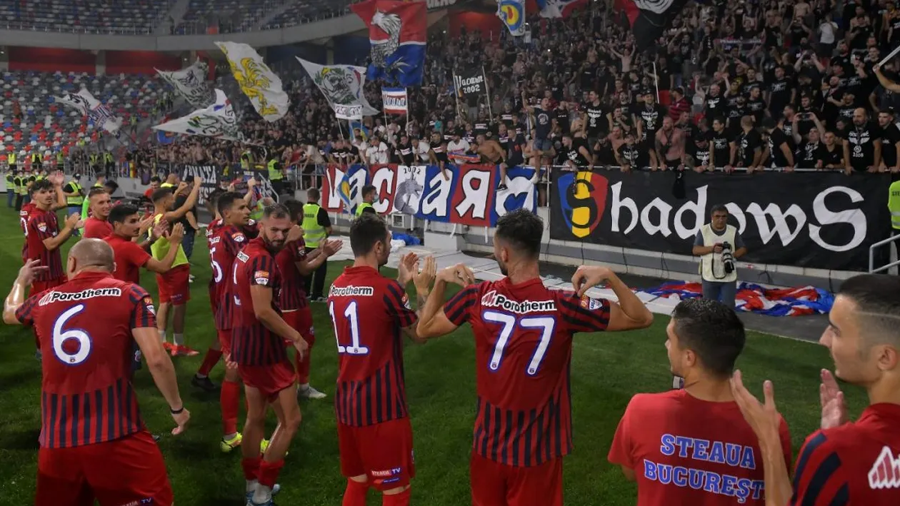 Debut cu dreptul pentru Steaua în Ghencea: „Am câștigat prin dăruire și prin suportul fanilor!”
