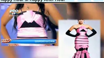 Nicoleta si Nicolae Guta  acuzati ca au copiat un model de rochie:  Croitoreasa mi l-a aratat, mi-a  placut si am fost de acord sa il facem