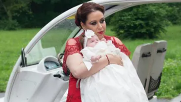 FOTOGRAFIE de colectie cu fiica Oanei Roman! Vezi cat a crescut micuta Maria Isabela!