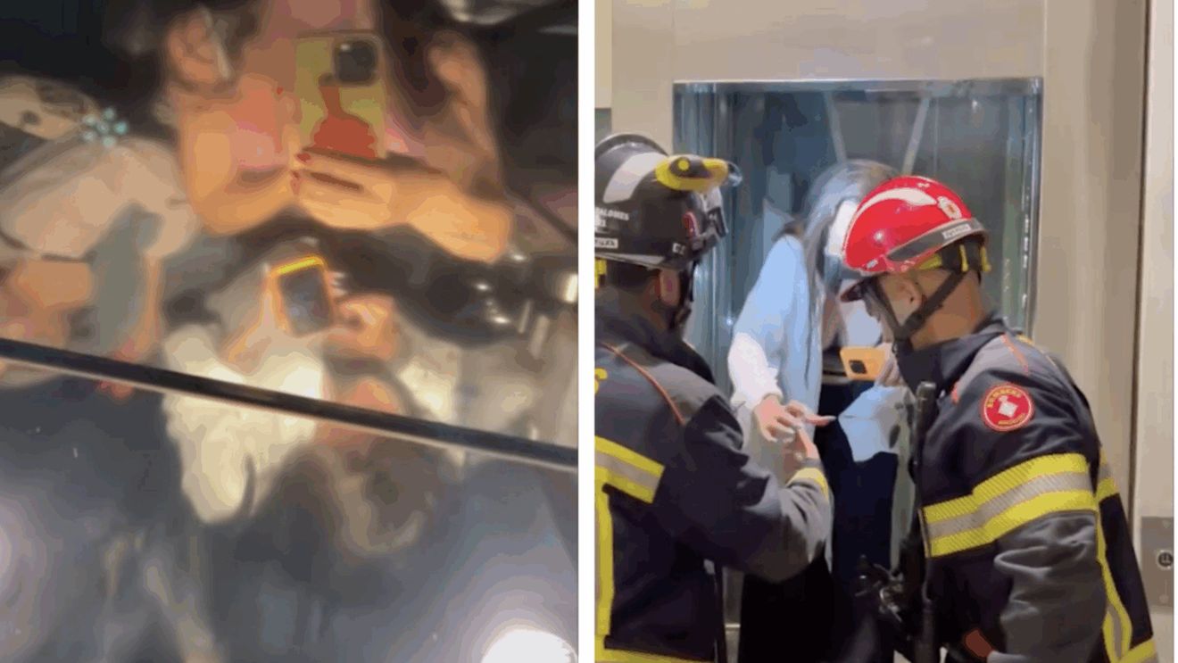 COȘMAR pentru o vedetă din România! A rămas blocată în lift, la o temperatură de 39 de grade, și...
