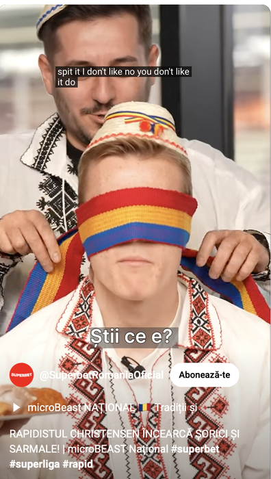 Cum a reacționat acest norvegian stabilit în România, după ce a mâncat șorici pentru prima dată. Imagini devenite virale