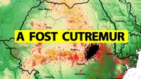 Cutremur serios în această dimineață în România, la ora 5:18. L-ați simțit?