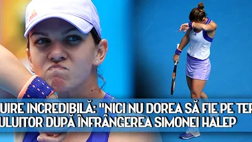 Dezvaluire incredibila! Nici nu dorea sa fie pe teren. Anunt incredibil dupa infrangerea Simonei Halep