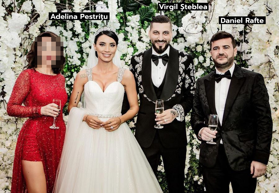 Adelina Pestrițu și Virgil Șteblea s-au căsătorit în iulie 2019