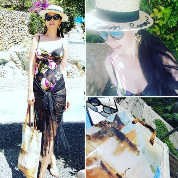 Andreea Marin, încă o apariţie sexy la piscină. Cum arată în costum de baie la 42 de ani
