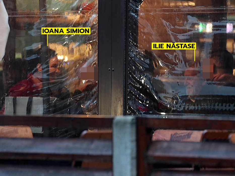 Ioana și Ilie Năstase, la restaurant (SURSA FOTO: CANCAN.RO)