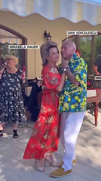 Dan și Liana Voiculescu, într-un moment de relaxare
