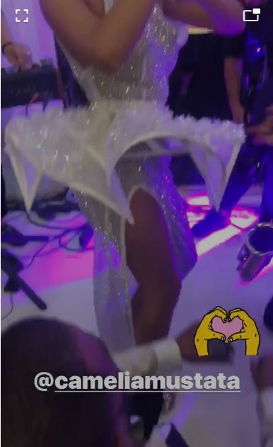 Camelia, dezlănțuită pe ringul de dans