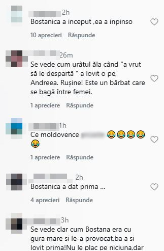 Val de reacții după bătaia dintre Andreea Bostănică și Iuliana Beregoi! Fanii s-au împărțit pe tabere: „Ce exemplu dați? Rușine, în ce hal ați ajuns”