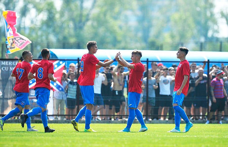 CSA Steaua s-a descurcat foarte bine în partidele de pregătire din vară