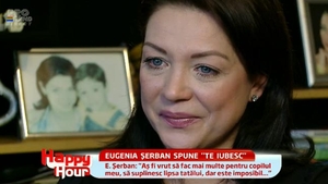 Greutatile prin care a trecut actrita Eugenia Serban: "As fi vrut sa pot sa fac mai multe pentru fiul meu"