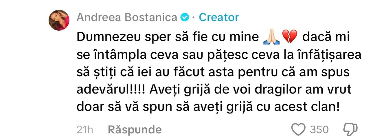 Iuliana Beregoi scapă basma curată de problemele cu legea? Noile dovezi postate de Andreea Bostănică: „Audierile se pot face în mașina persoanei bănuite?”