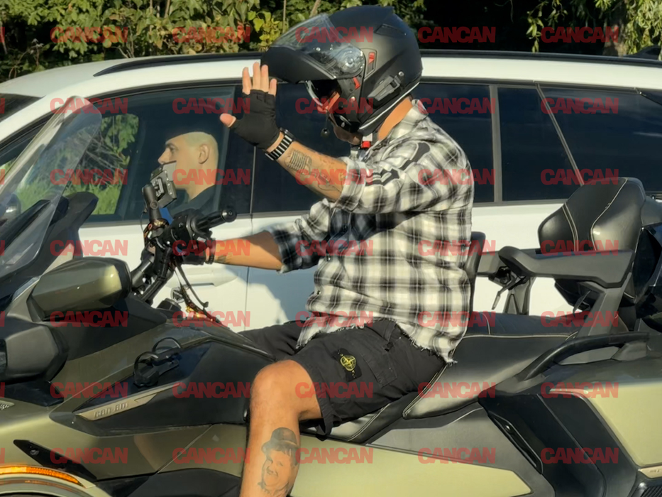 Bobonete, simpatic în trafic pe trike