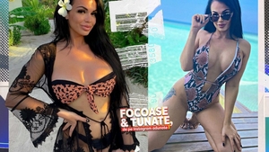 Bruneta adoră să pozeze în ipostaze sexy! Anett are magnet la bărbații de pe internet!