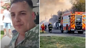 Valentin, strigăt de ajutor! Familia i-a rămas fără casă după exploziile de la Crevedia, iar tatăl este în spital: ”Sunt pe un câmp, desculți și nemâncați”