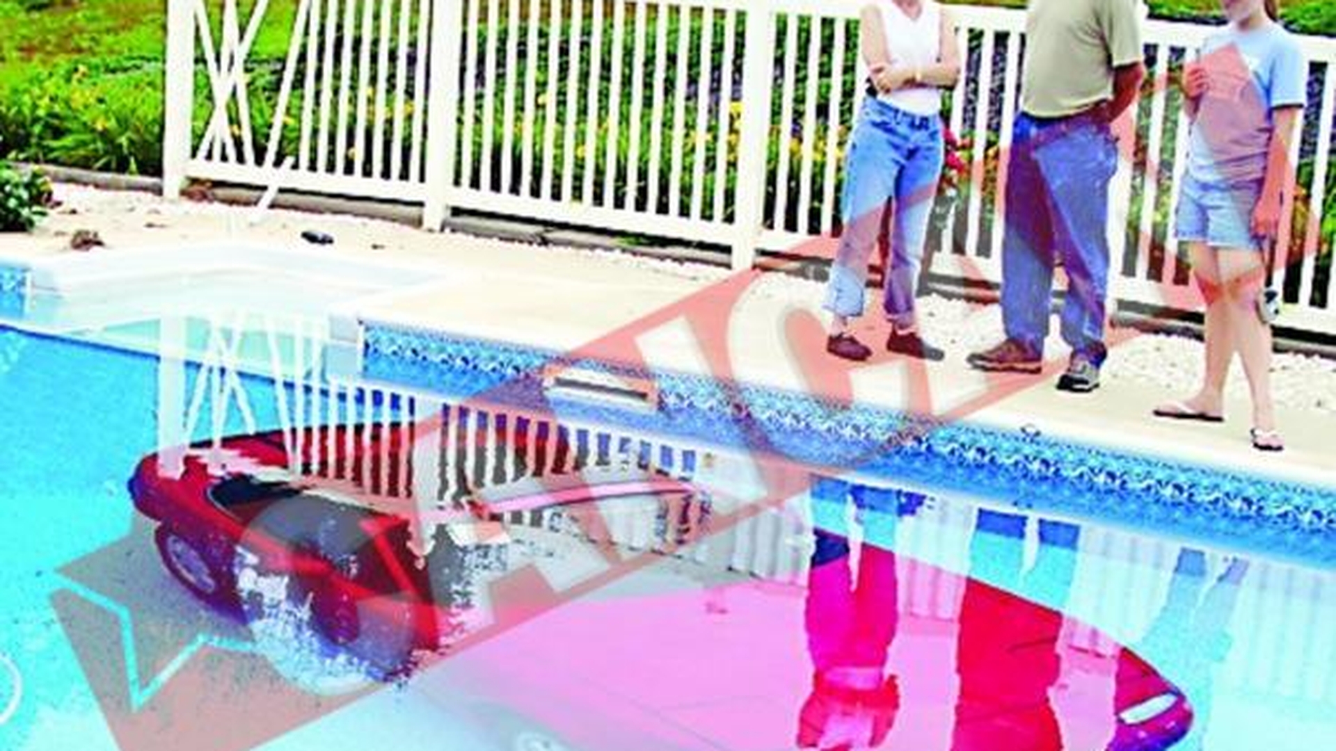 A "parcat" in piscina
