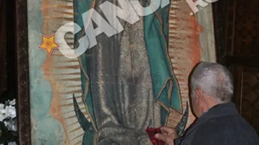 Icoana facatoare de minuni din Mexic, expusa la Satu Mare si Timisoara