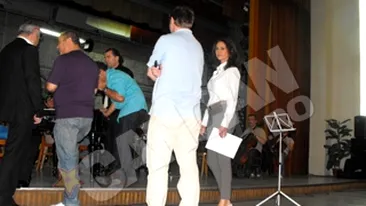 Ramona Badescu face show la Roma cu Gheorghe Zamfir si Marius Mihalache