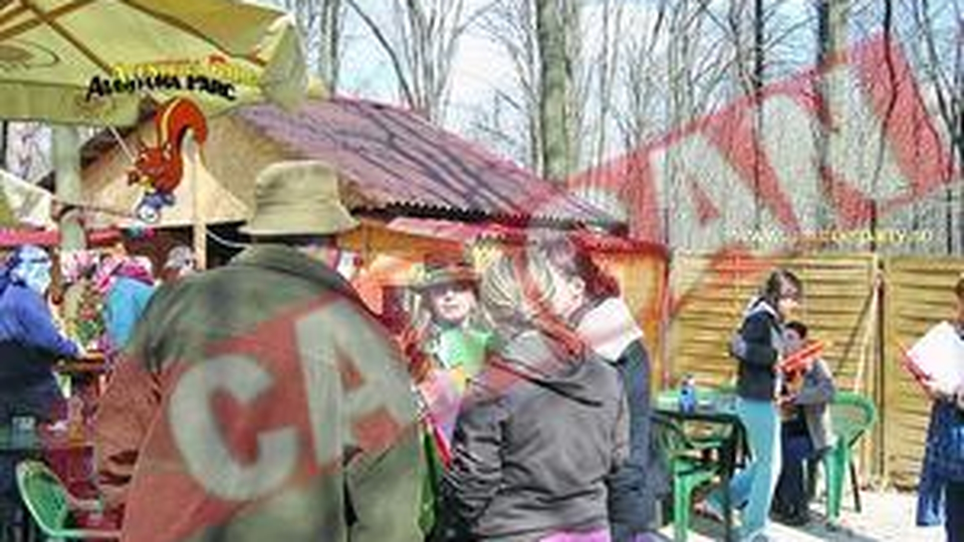 Joaca de-a mafiotii in padurea din Butimanu