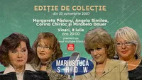 Marius Tucă Show începe de la ora 20.00 pe gandul.ro cu o nouă ediție de colecție. Invitate: Margareta Pâslaru, Angela Similea, Corina Chiriac și Mirabela Dauer