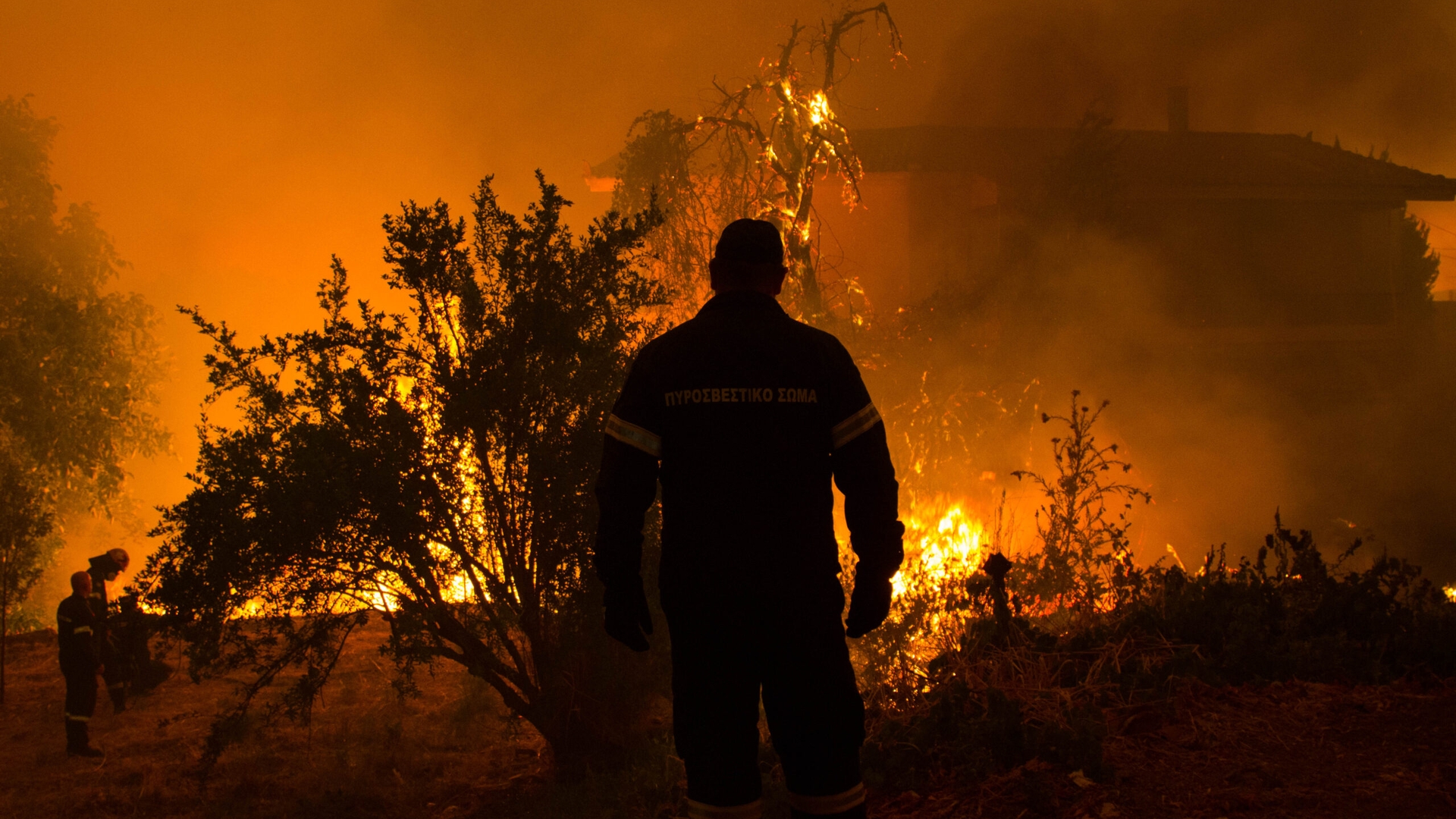 E stare de alertă în Grecia! Incendiile au făcut prăpăd: sute de oameni, salvați din calea pericolului