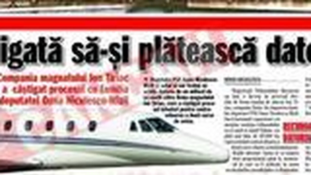 L-a despagubit pe Tiriac