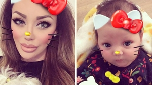 Cu aşa răsfăţ nici nu e de mirare că e cuminte! Ce super-cadou a primit fiica Biancăi Drăguşanu la împlinirea celor două luni