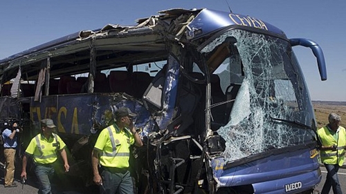 BREAKING NEWS! Un autocar plin cu romani s-a rasturnat in Ungaria! Accidentul a avut loc in aceasta dimineata