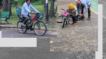 Buuuf, ce căzătură! La asta nu se aștepta! Chef Foa și-a adunat familia în parcul Herăstrău, dar...