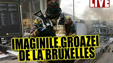 LIVE UPDATE! Imaginile groazei de la Bruxelles. Cel puţin 32 de morţi şi peste 200 de răniţi