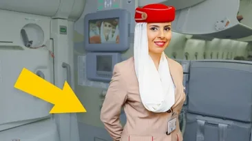 De ce stewardesele tin mana la spate cand intampina pasagerii. Ce fac in acel moment